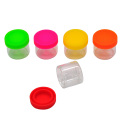 Non Stick Glass Silicone Jar Wax Oil 8ML Concentrate Container Storage Jars Oil Cream Box